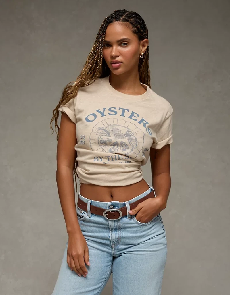 T-shirt à graphique de nourriture classique AE