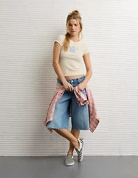 Petit t-shirt à image Hé AE