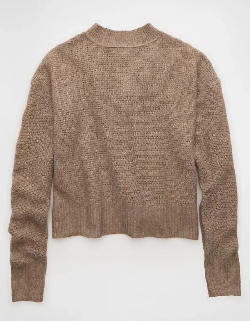 Chandail à col rond si doux Whoa AE