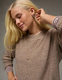 Chandail à col rond si doux Whoa AE