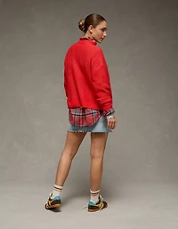 Chandail à col rond si doux Whoa AE