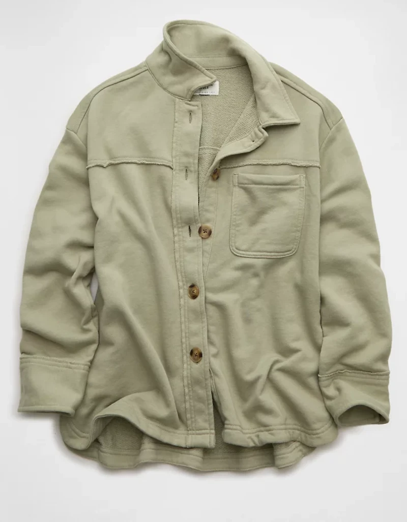 AE Fleece Shacket