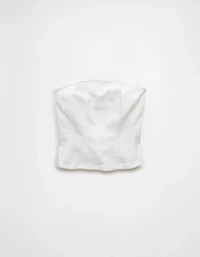 AE Fitted Denim Tube Top