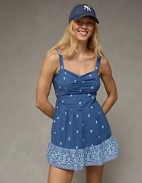 AE Corset V-Waist Mini Dress