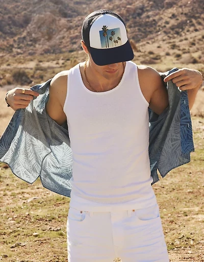 Débardeur côtelé AE