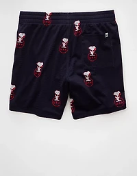 AE Sofa Surfin' 6" Snoopy Graphic Mesh Lounge Short