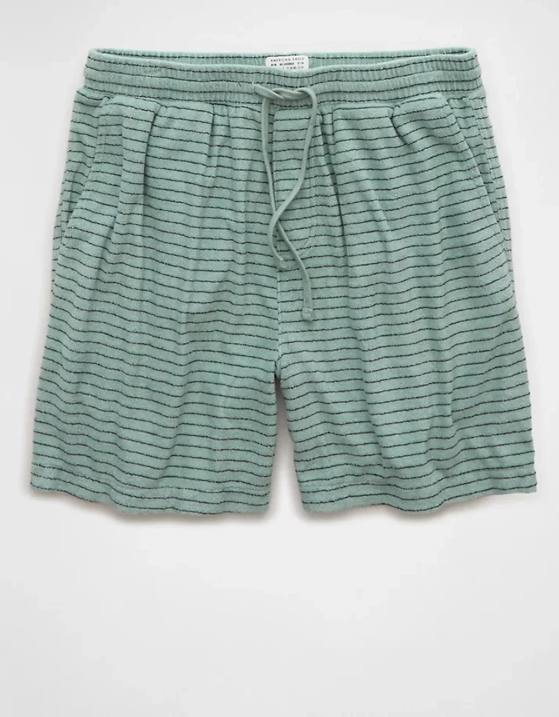 AE Sofa Surfin' Terry Striped Lounge Short
