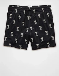 Short de détente en maille 6 po Snoopy surf sur le canapé AE