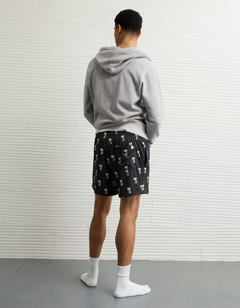 Short de détente en maille 6 po Snoopy surf sur le canapé AE