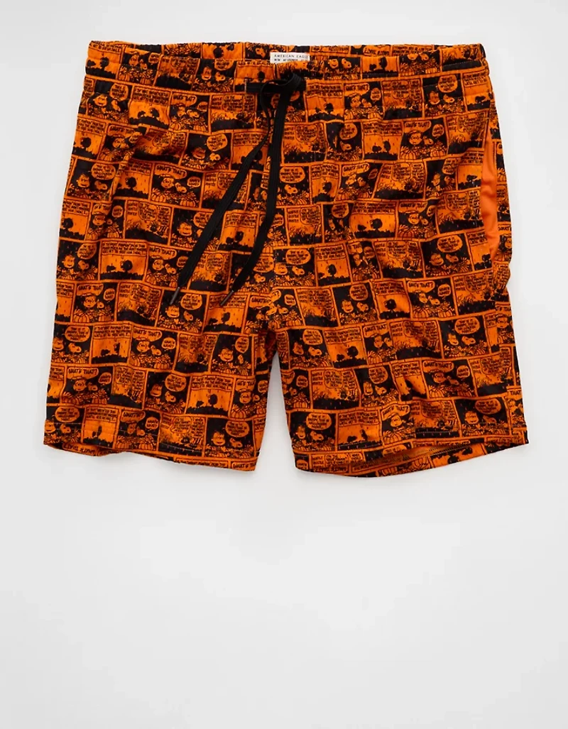 AE Sofa Surfin' 6" Snoopy Mesh Lounge Short