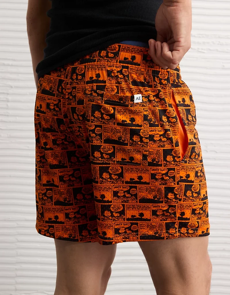 AE Sofa Surfin' 6" Snoopy Mesh Lounge Short