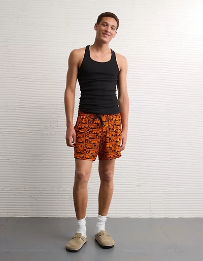 AE Sofa Surfin' 6" Snoopy Mesh Lounge Short