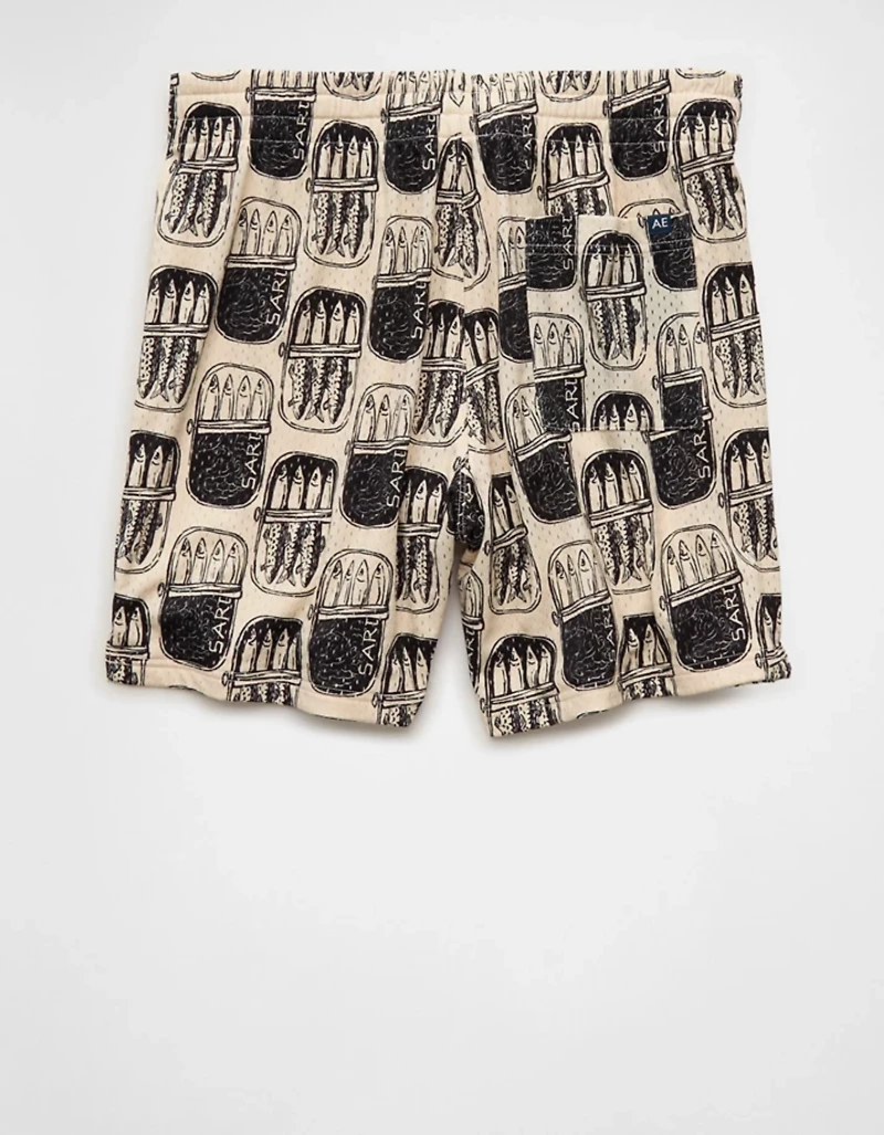 AE 6" Mesh Lounge Short