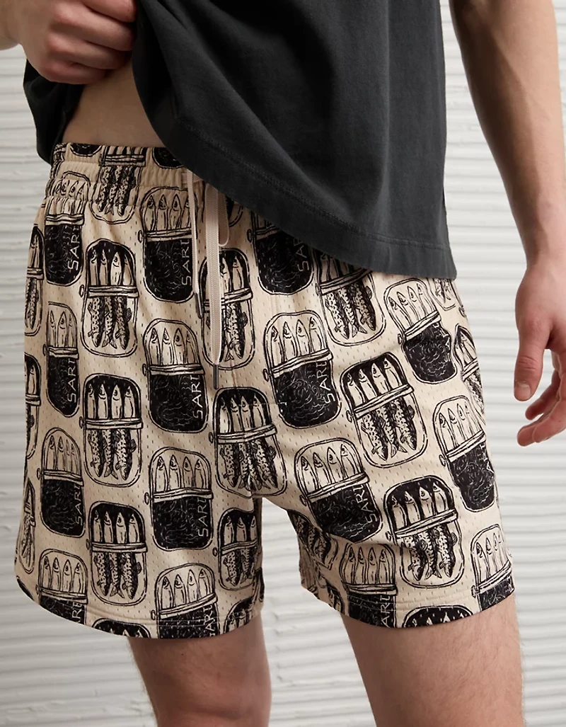 AE 6" Mesh Lounge Short