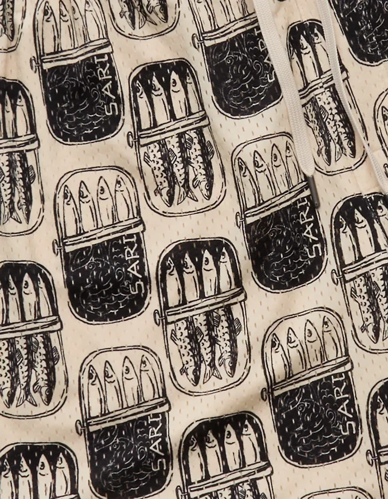 AE 6" Mesh Lounge Short