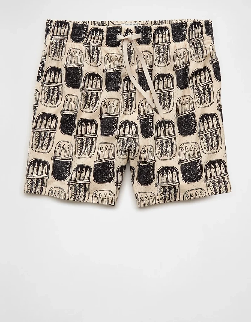 AE 6" Mesh Lounge Short