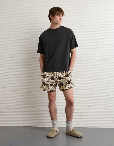 AE 6" Mesh Lounge Short
