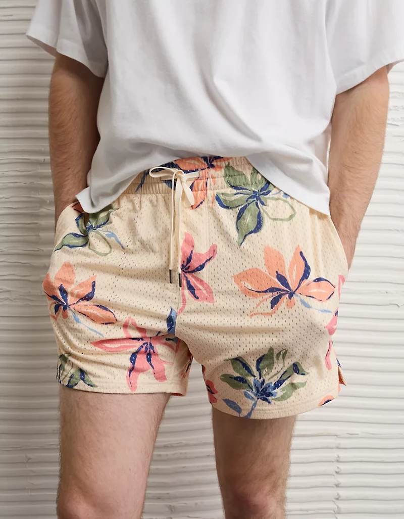 AE 6" Mesh Lounge Short