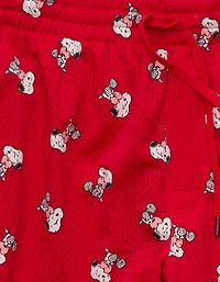AE Snoopy Valentine's Day 6" Mesh Lounge Short