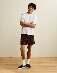 AE 6" Snoopy Mesh Lounge Short