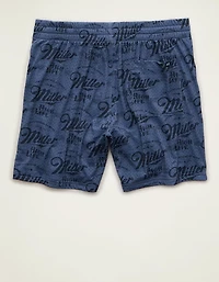 AE 6" Miller Lite Mesh Lounge Short