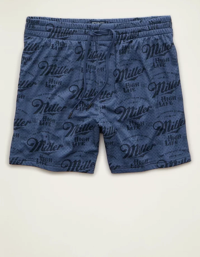 Short de détente en maille Miller Lite 6 po AE