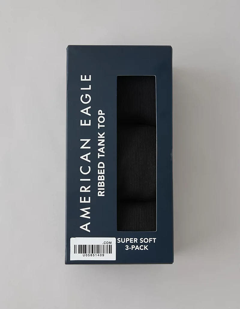AE Ribbed Tank 3-Pack