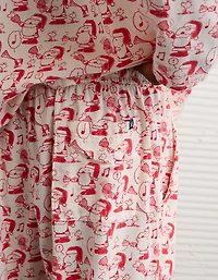 AE Snoopy Flannel PJ Set