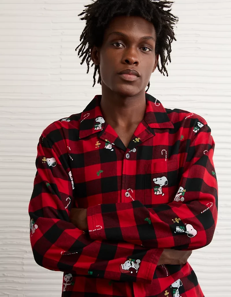 Pyjama en flanelle Snoopy AE