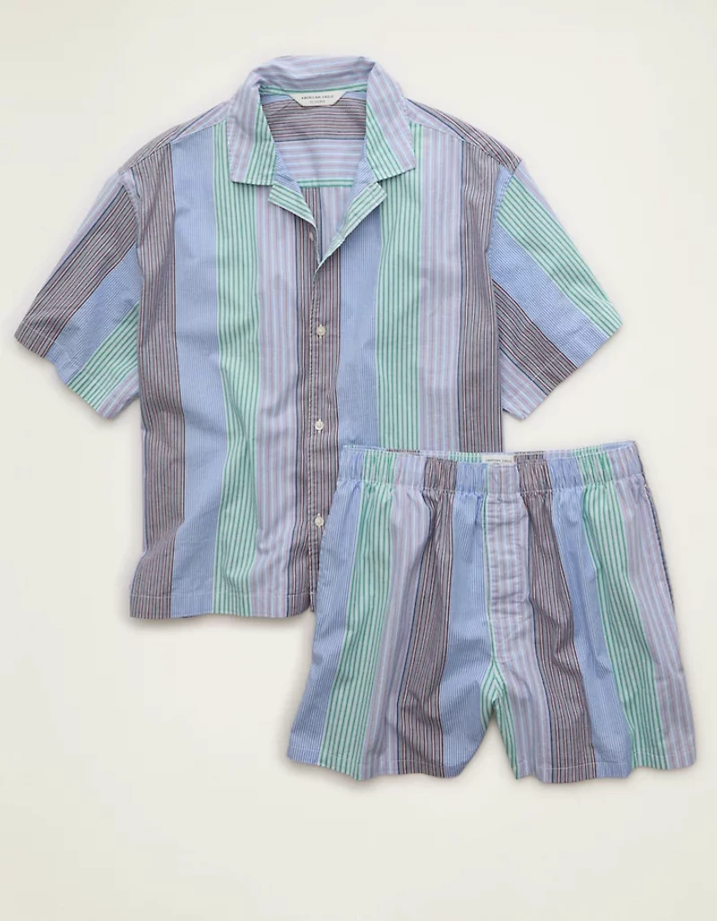 Ensemble de détente en coton extensible AE