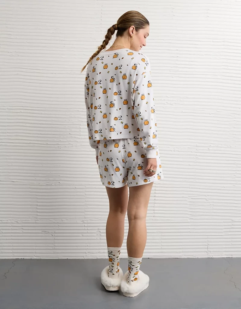 Pyjama pelucheux d’Halloween Snoopy luxueux AE