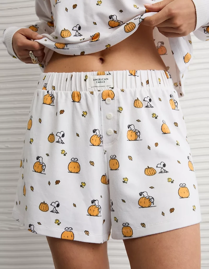 Pyjama pelucheux d’Halloween Snoopy luxueux AE