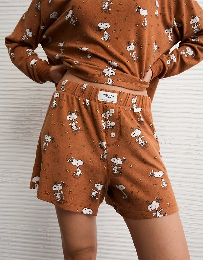 Pyjama pelucheux d’Halloween Snoopy luxueux AE