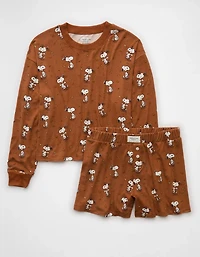 Pyjama pelucheux d’Halloween Snoopy luxueux AE
