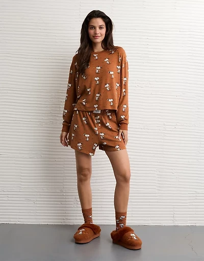 Pyjama pelucheux d’Halloween Snoopy luxueux AE