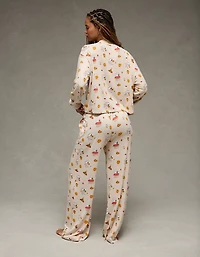 Pyjama pelucheux à manches longues et pantalon d’automne Snoopy Luxe AE