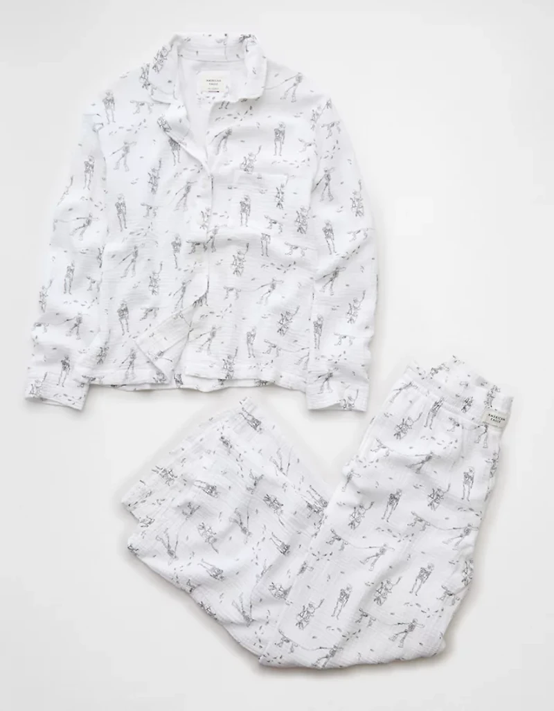 Pyjama d'Halloween en gaze de coton AE