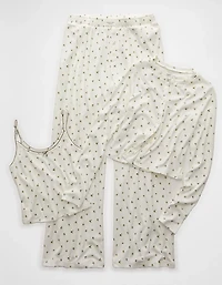 Pyjama trois pièces en pointelle AE