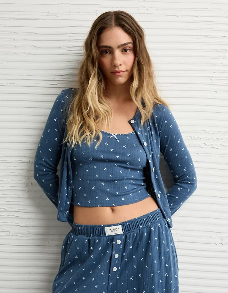 AE Pointelle 3-Piece PJ Set