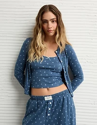 AE Pointelle 3-Piece PJ Set