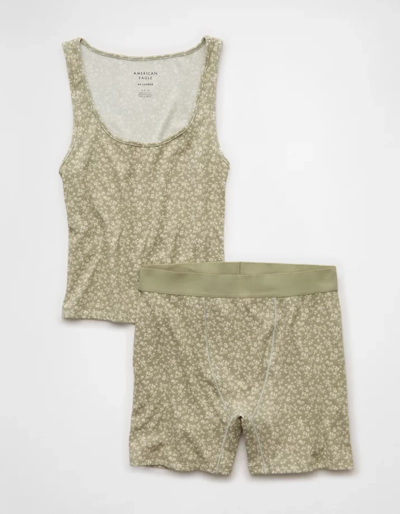 AE Boy Short + Tank Top Lounge Set
