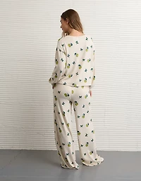 AE Luxe Plush Grinch PJ Pant Set