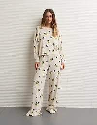 AE Luxe Plush Grinch PJ Pant Set