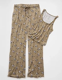 Ensemble débardeur et pantalon d’Halloween pelucheux Snoopy AE