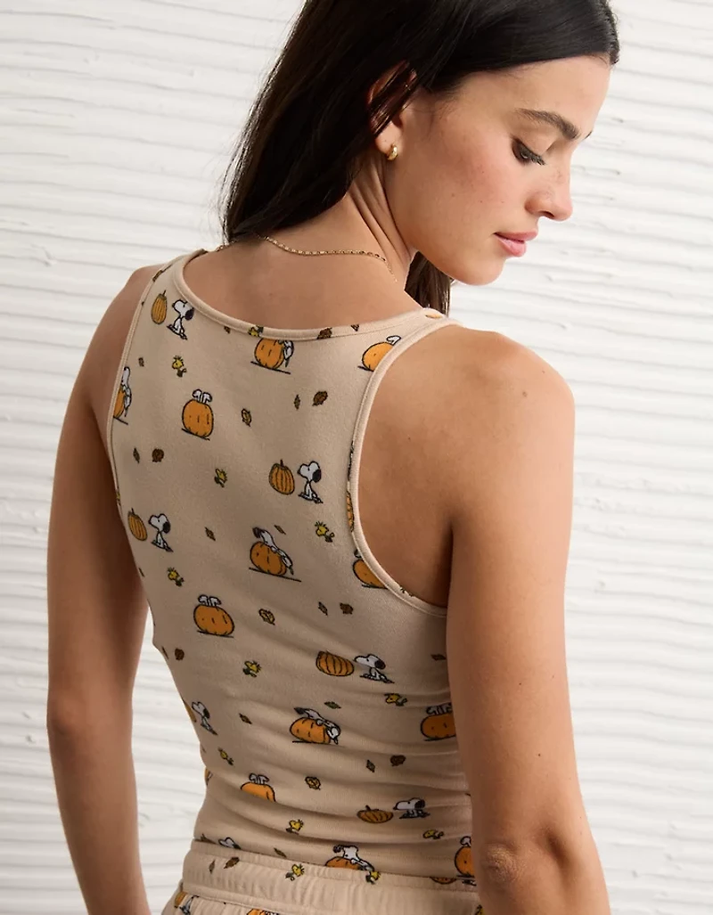 AE Luxe Plush Snoopy Halloween PJ Set