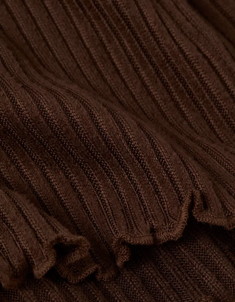 Pyjama pelucheux côtelé AE