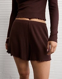 Pyjama pelucheux côtelé AE