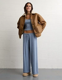 Ensemble de détente avec garniture en dentelle AE