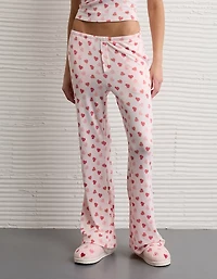 AE Luxe Plush Candy Hearts PJ Set