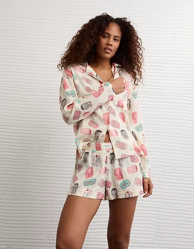 AE Cotton Gauze PJ Set